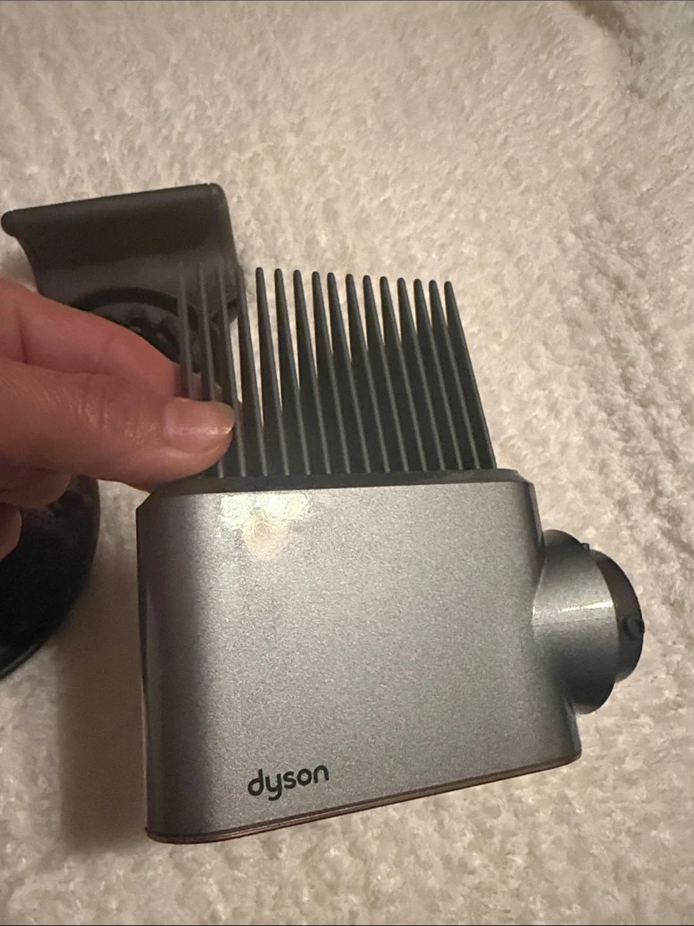 Dyson Black Airwrap Attachment Set – Comb, Diffuser & Nozzle